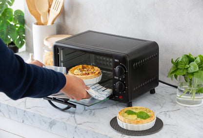 Healthy Choice 10L PFAS-Free Multi-Function Electric Toaster Oven with 2 Shelves