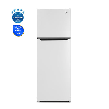CHiQ CTM348NW5E 348L Top Mount Fridge (White)
