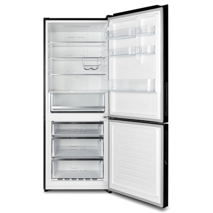 CHiQ CBM393NB3 396L Bottom Mount Fridge (Black)