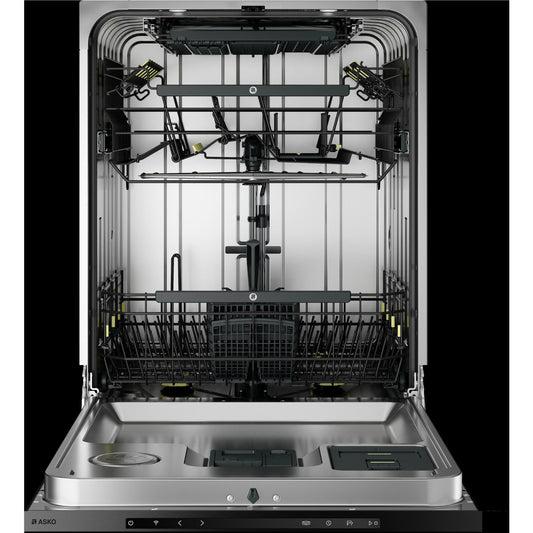 ASKO DBI766IQXXL.BS.AU 16-Place Setting Built-In Style Dishwasher XXL (Black Steel)