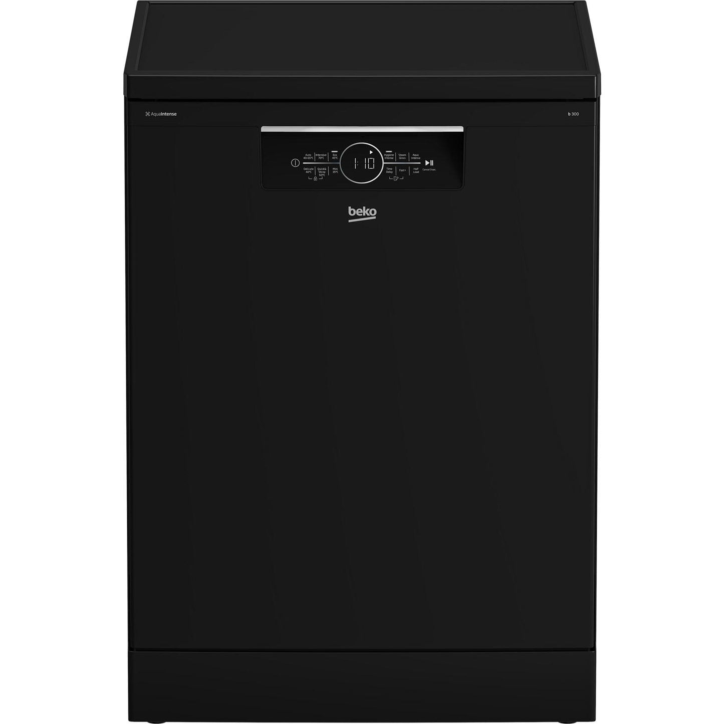Beko BDFB1630B 16 Place Setting Freestanding Dishwasher (Glossy Black)