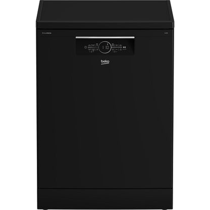Beko BDFB1630B 16 Place Setting Freestanding Dishwasher (Glossy Black)