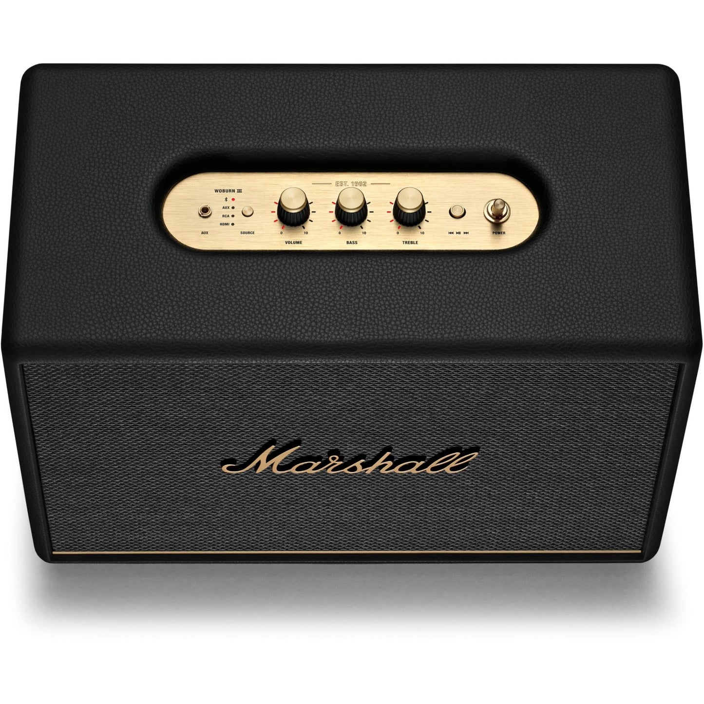 Marshall Woburn III Wireless Bluetooth Speaker (Black)