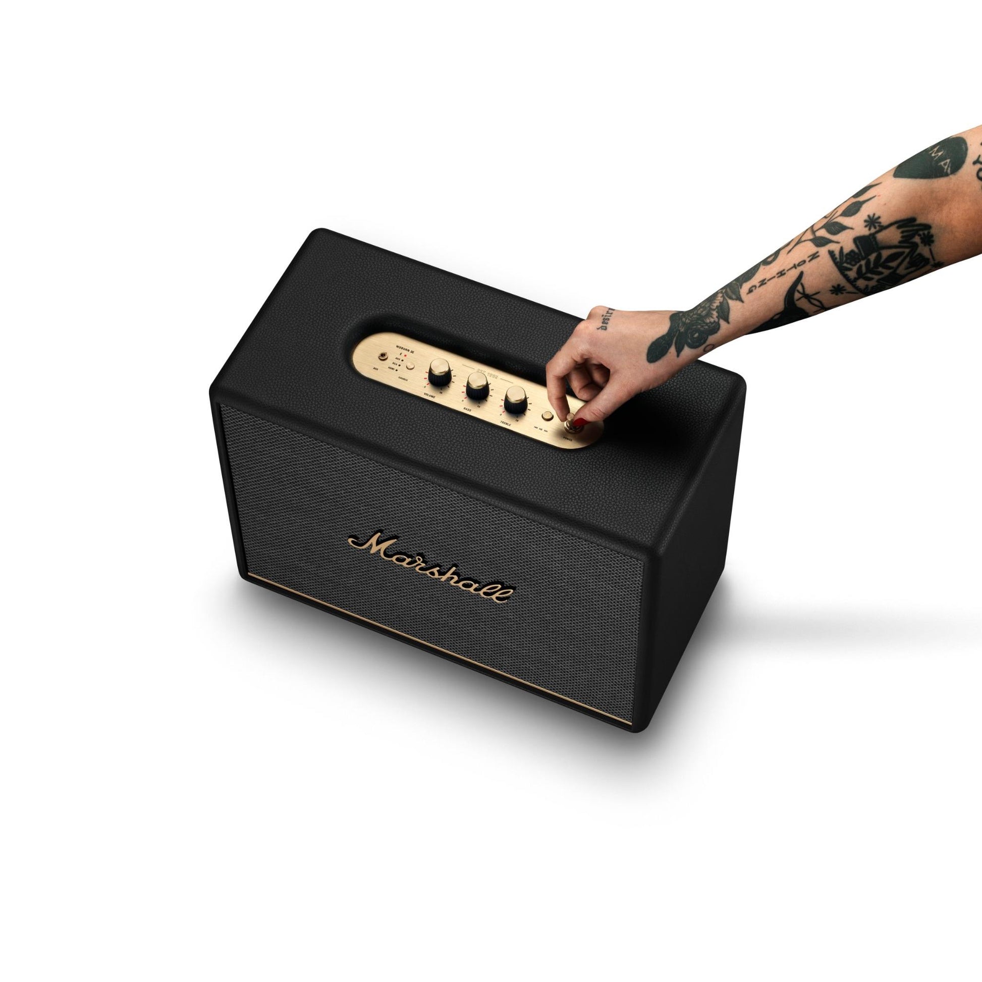 Marshall Woburn III Wireless Bluetooth Speaker (Black)