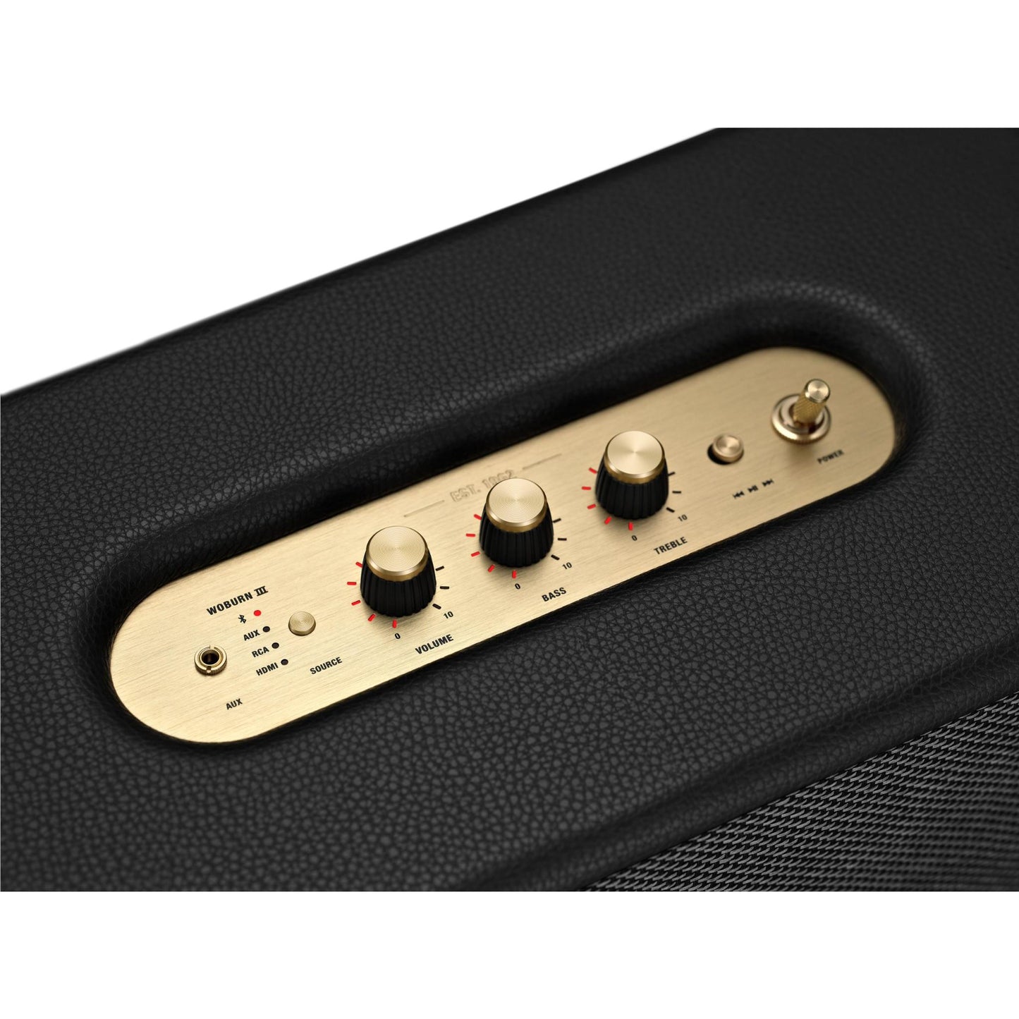 Marshall Woburn III Wireless Bluetooth Speaker (Black)