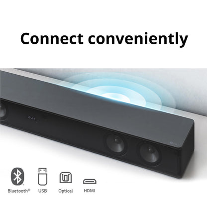 LG SH7Q 800W 5.1 Channel Dolby Digital Soundbar with Wireless Subwoofer