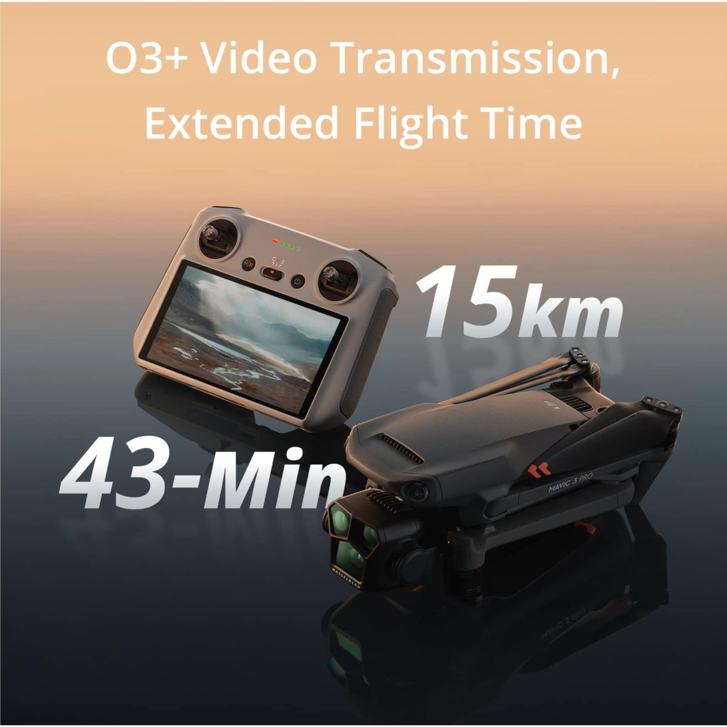 DJI Mavic 3 Pro Drone Fly More Combo (DJI RC)