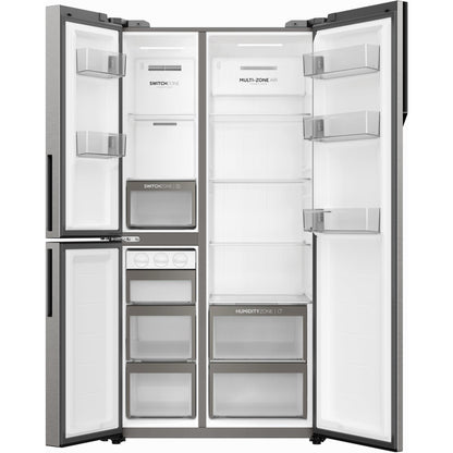 Haier HRF575XS 574L S+ Three-Door Side-By-Side Fridge (Satina)
