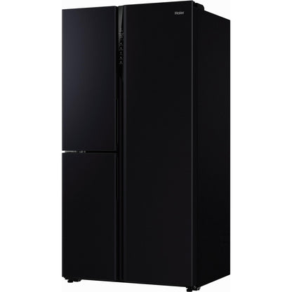 Haier HRF575XC 574L S+ Three-Door Side-By-Side Fridge (Black)