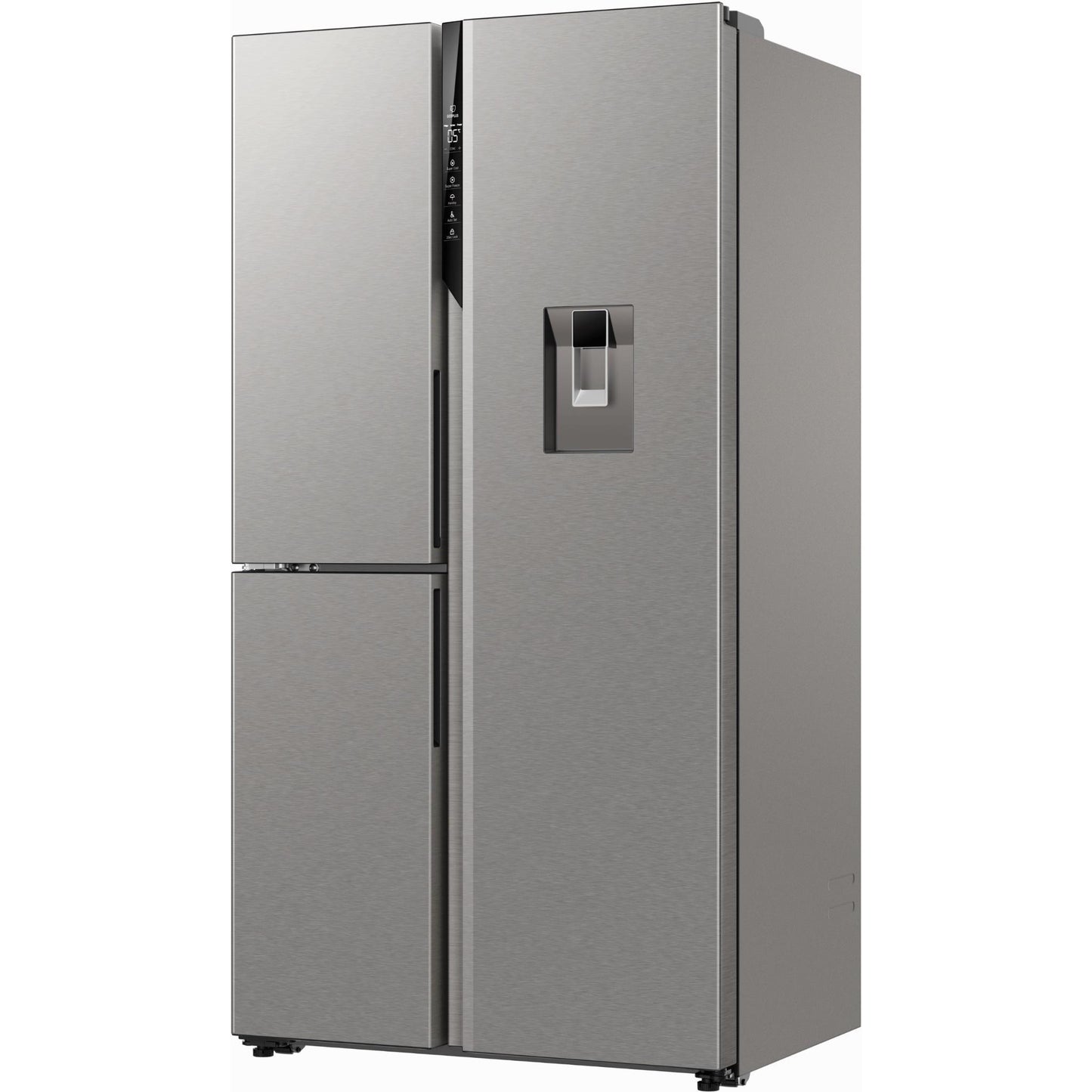 Haier HRF575XHS 574L S+ Three-Door Side-By-Side Fridge (Satina)