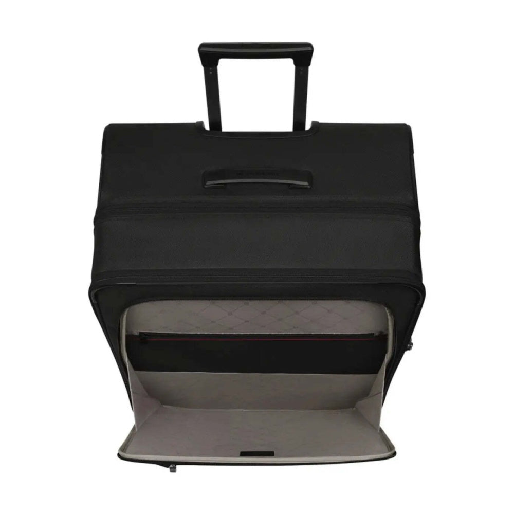 Victorinox 7.0 Werks Traveller Expandable Softside Suitcase Luggage L Black Large