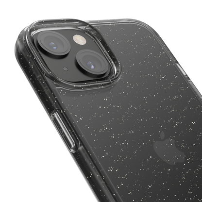 Ugly Rubber Vogue for iPhone 15 - Glitter Grey