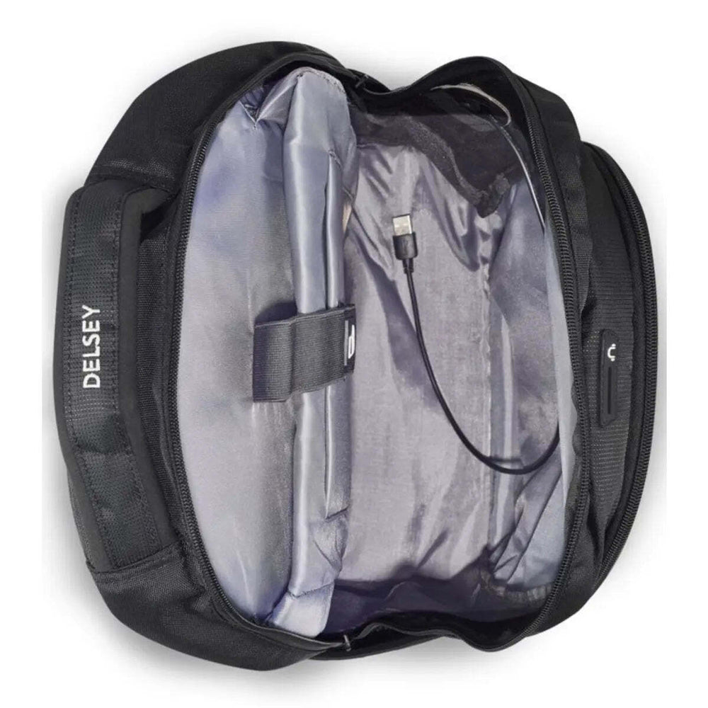 Delsey Navigator 15.6" Laptop Backpack Black