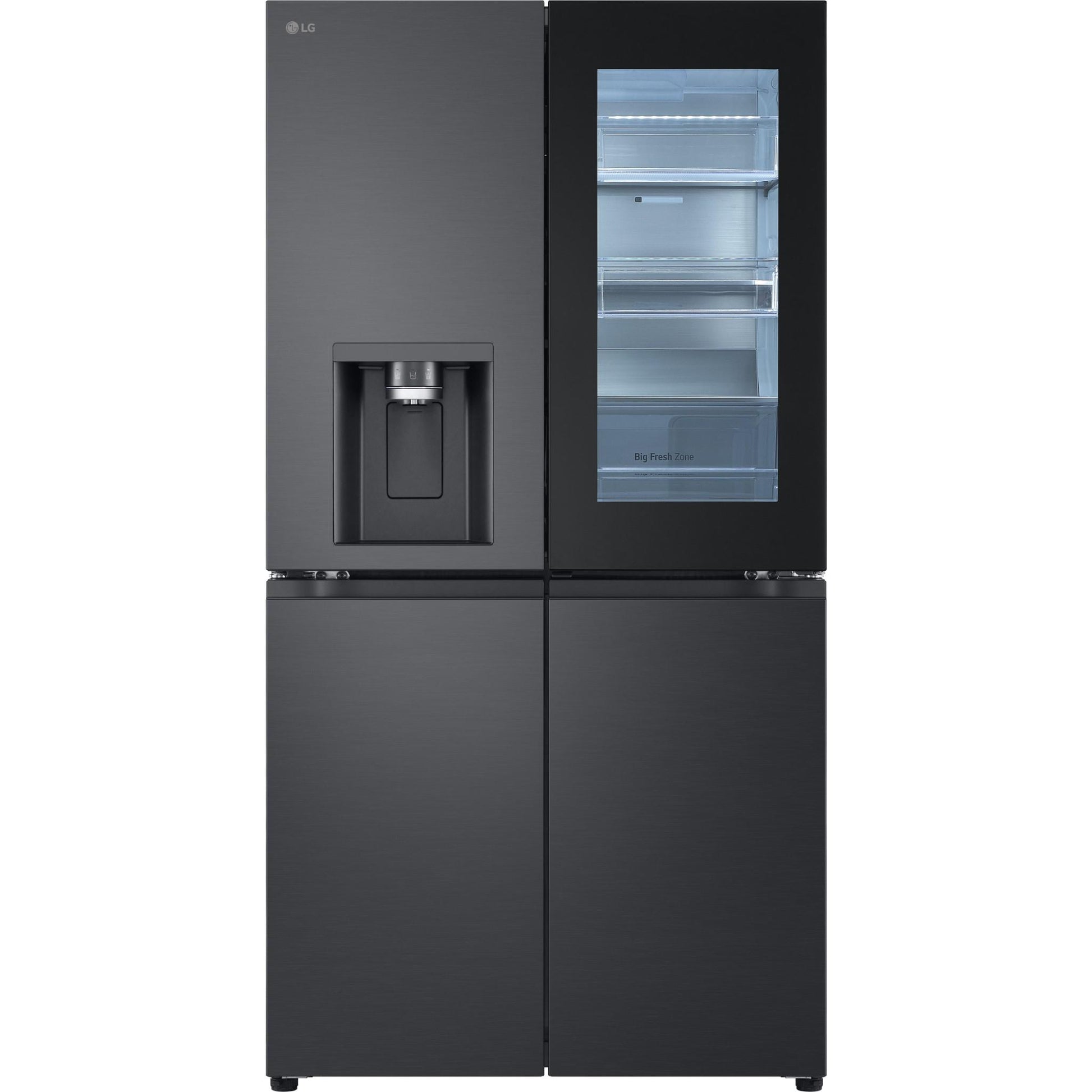 LG GF-V900MB 847L French Door Fridge with Instaview (Matte Black)