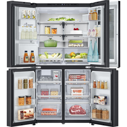 LG GF-V900MB 847L French Door Fridge with Instaview (Matte Black)