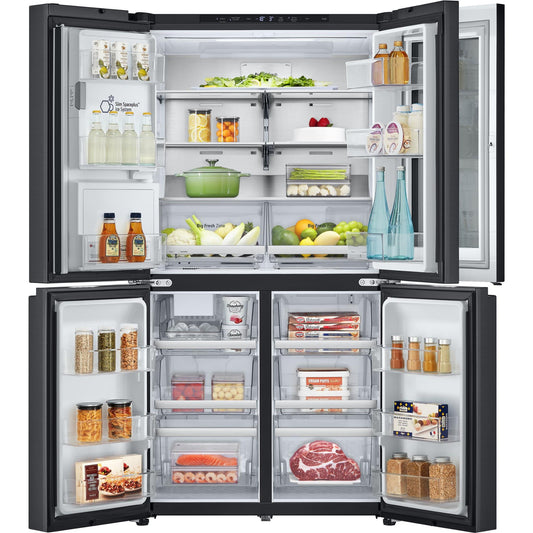 LG GF-V900MB 847L French Door Fridge with Instaview (Matte Black)