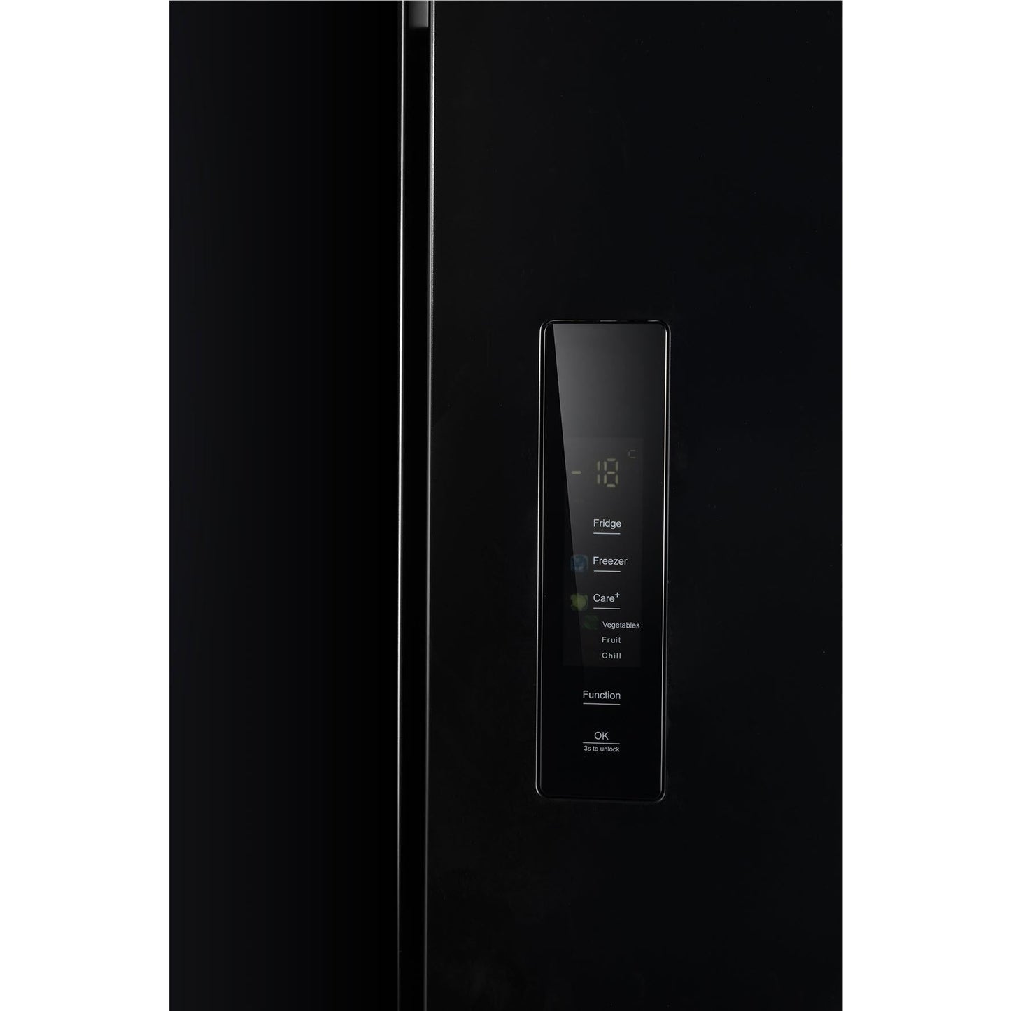 CHiQ CCD503NB 503L Quad Door Fridge (Black)