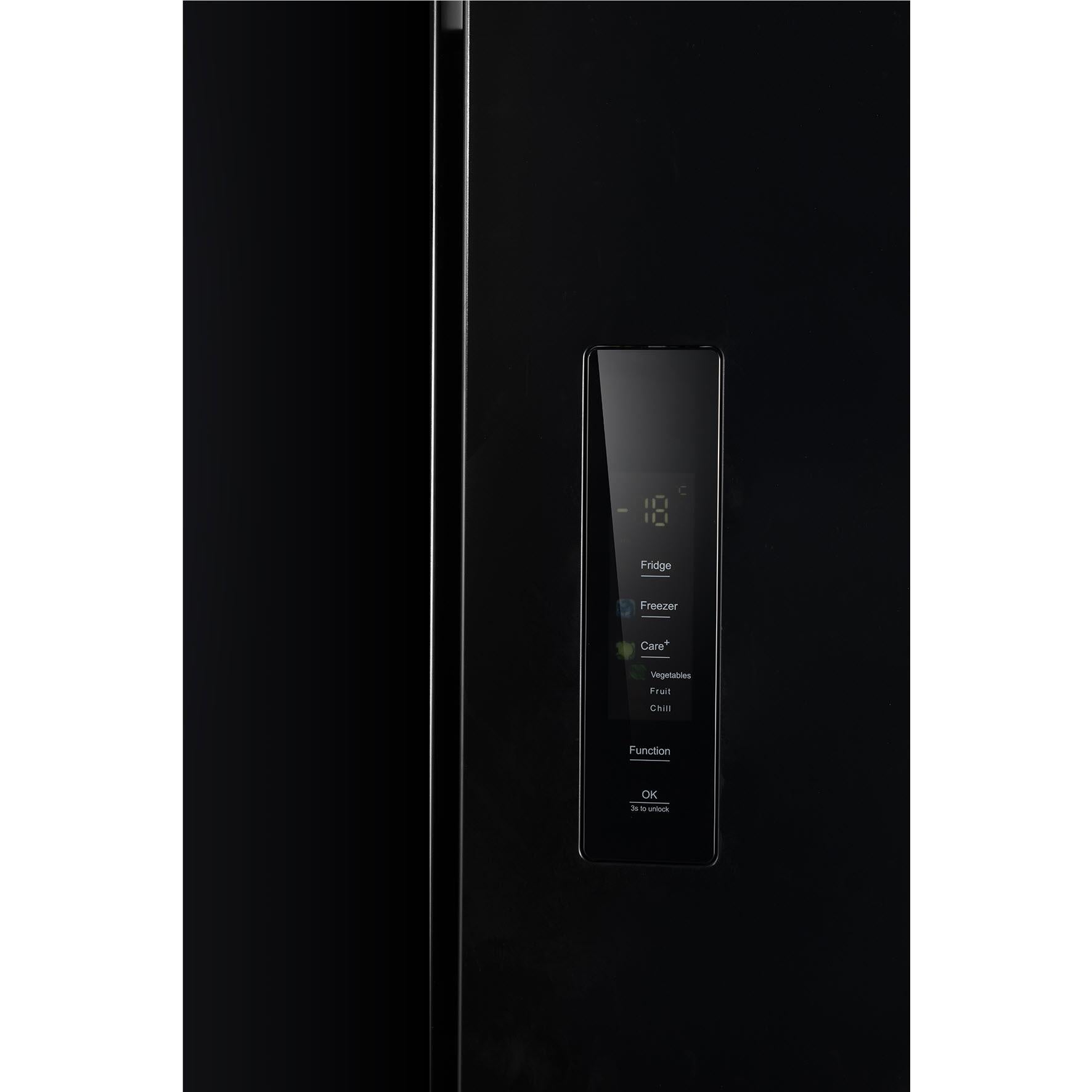 CHiQ CCD503NB 503L Quad Door Fridge (Black)
