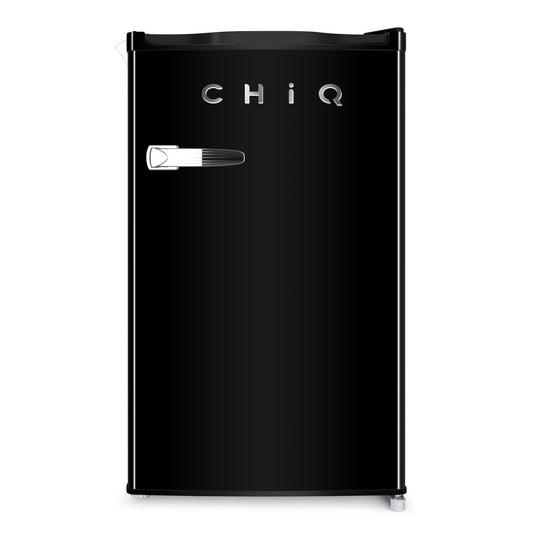 Chiq CRSR125DB 125L Retro Black Bar Fridge