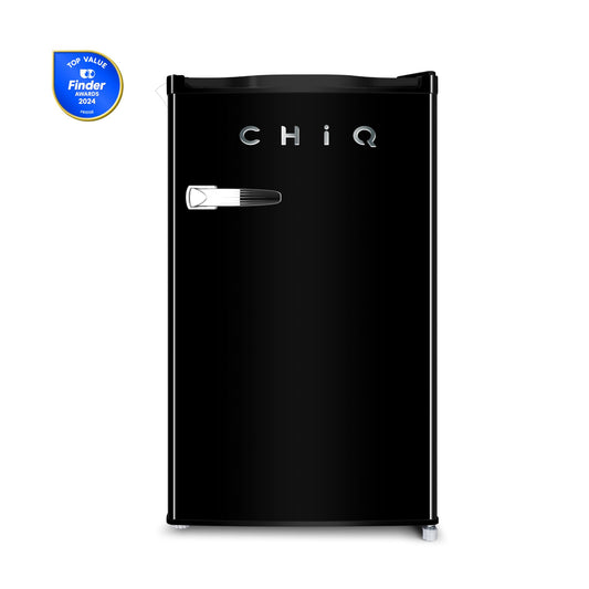Chiq CRSR125DB 125L Retro Black Bar Fridge