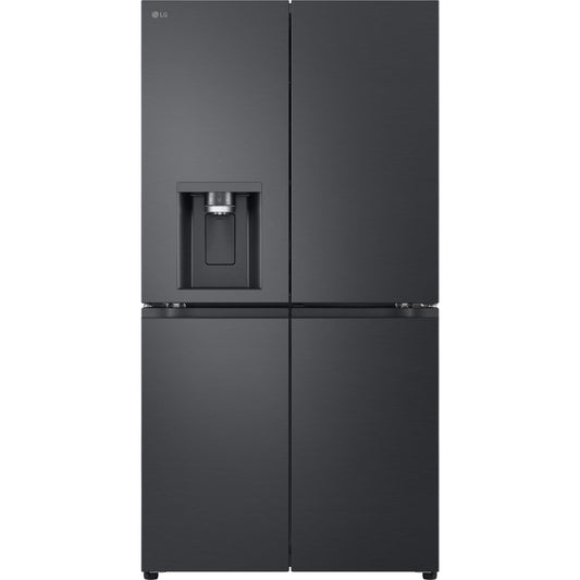LG GF-D700MBLC 638L French Door Fridge (Matte Black)