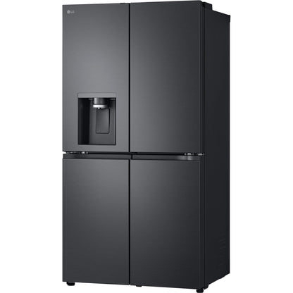 LG GF-D700MBLC 638L French Door Fridge (Matte Black)