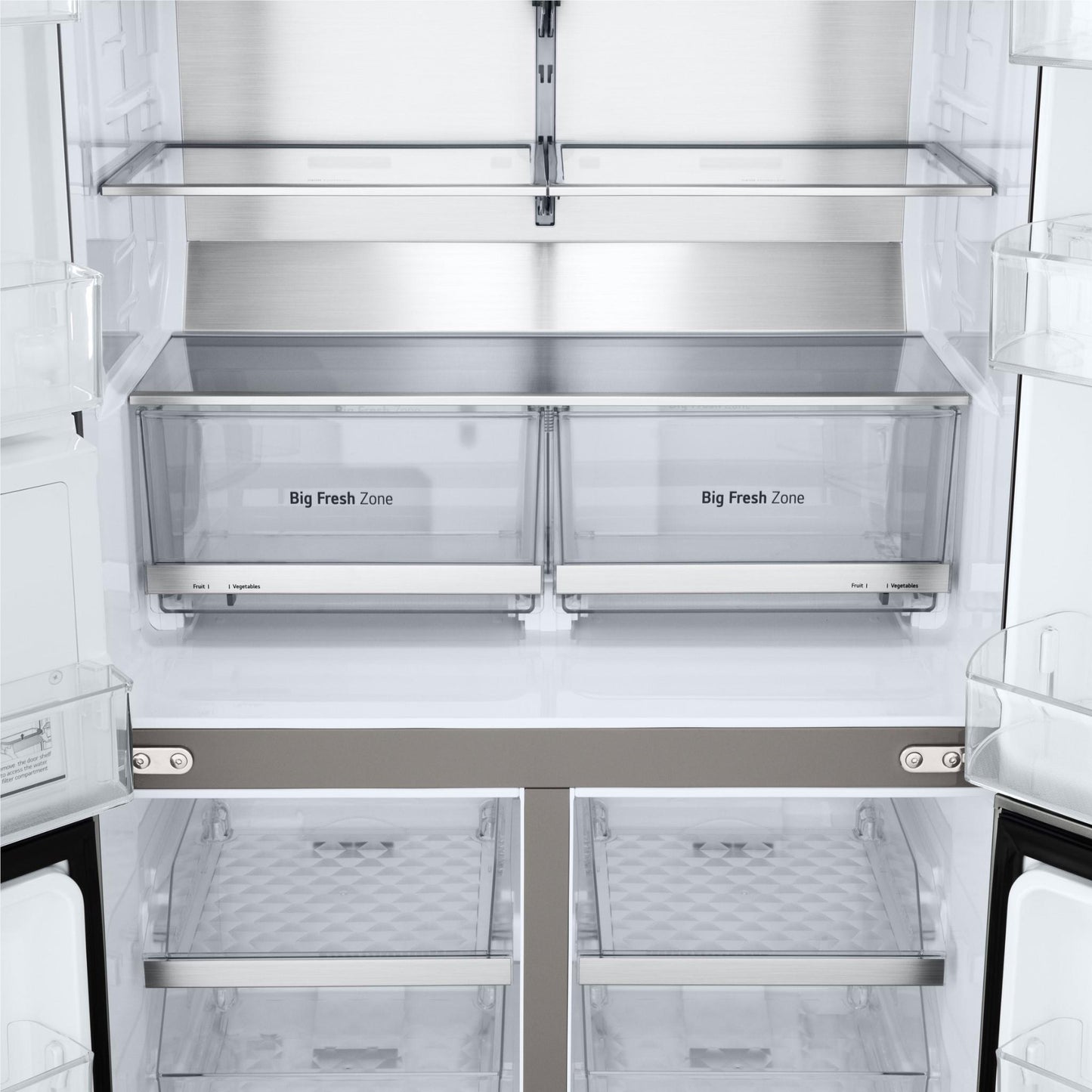 LG GF-L700PL 637L French Door Fridge (Stainless Steel)
