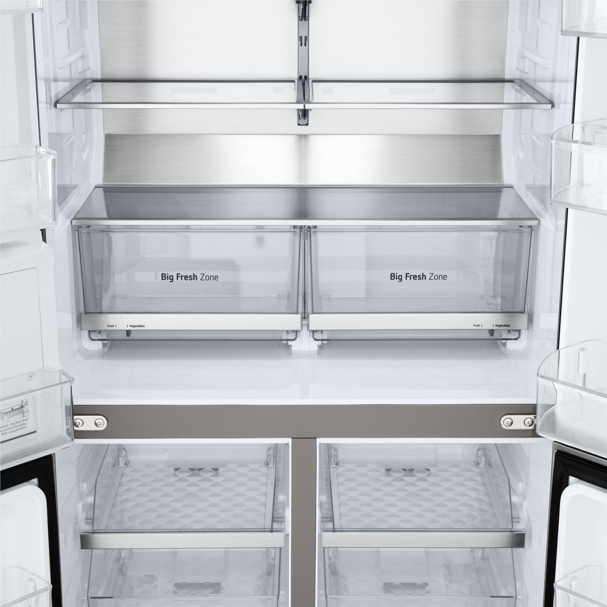 LG GF-L700PL 637L French Door Fridge (Stainless Steel)