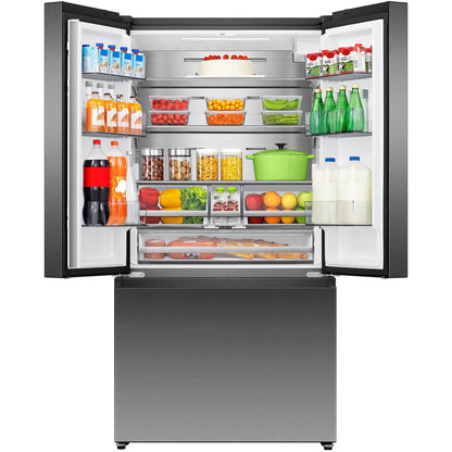 Hisense HRFD634BW 634L PureFlat French Door Fridge (Dark Stainless Steel)