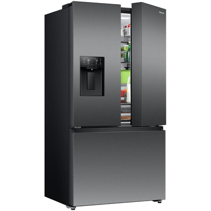 Hisense HRFD634BW 634L PureFlat French Door Fridge (Dark Stainless Steel)