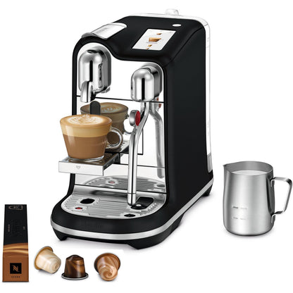 Breville Nespresso Creatista Pro Coffee Machine (Black Truffle)