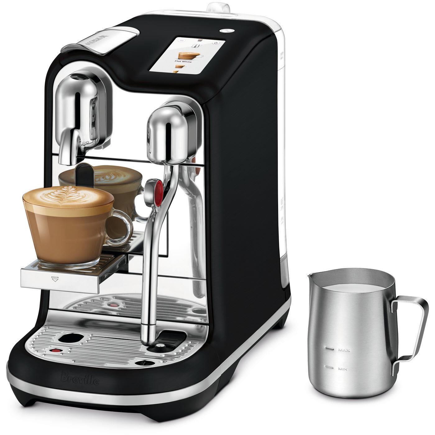 Breville Nespresso Creatista Pro Coffee Machine (Black Truffle)