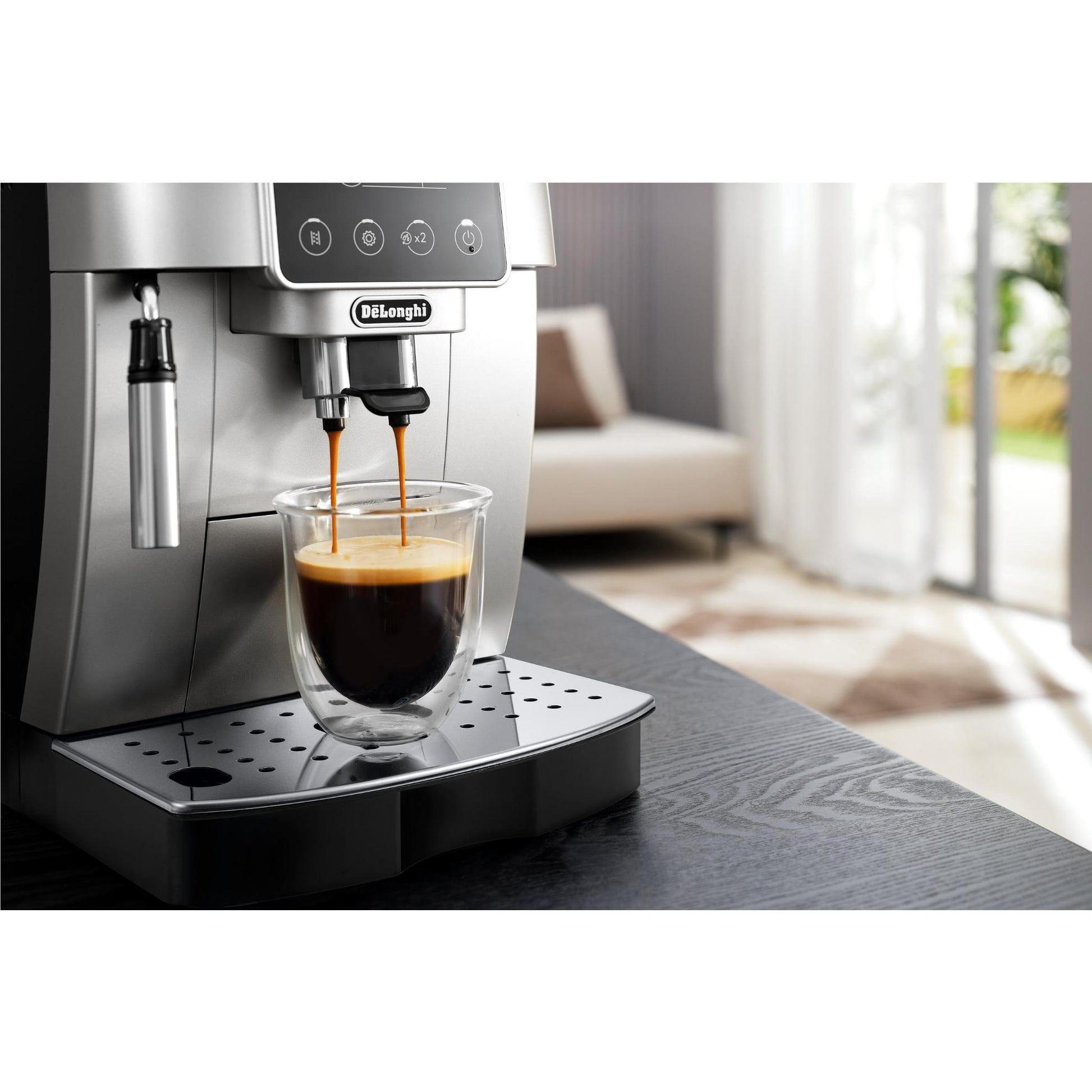 De'Longhi Magnifica Start Fully Automatic Coffee Machine (Silver)