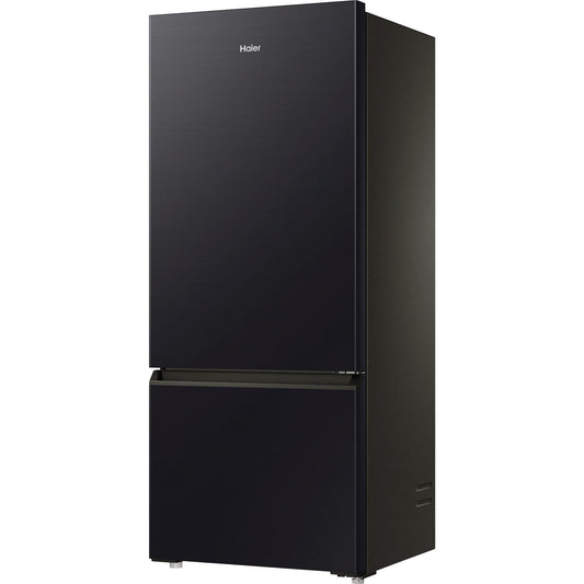 Haier HRF420BC 433L Bottom Mount Fridge (Black)