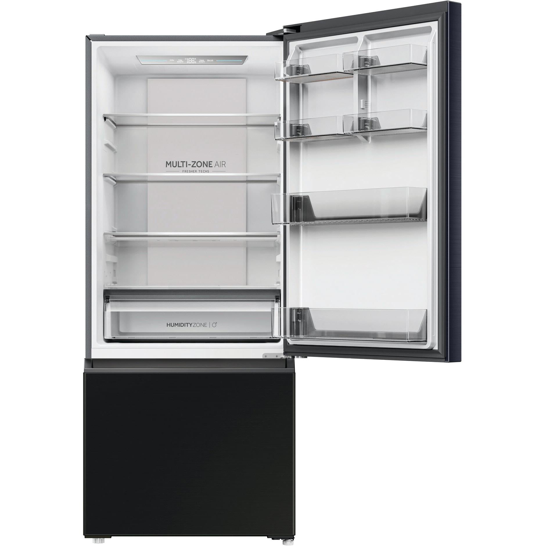 Haier HRF420BC 433L Bottom Mount Fridge (Black)