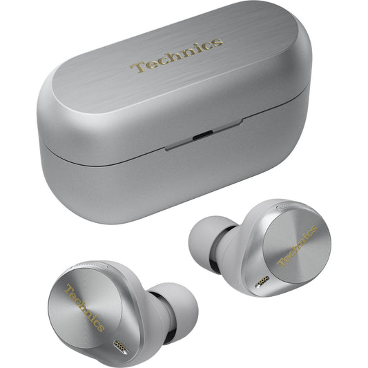 Technics AZ80 Premium True Wireless Noise Cancelling In-Ear Headphones (Silver)