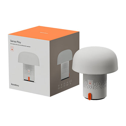 Kooduu Sensa Play Lamp/Bluetooth Speaker in White