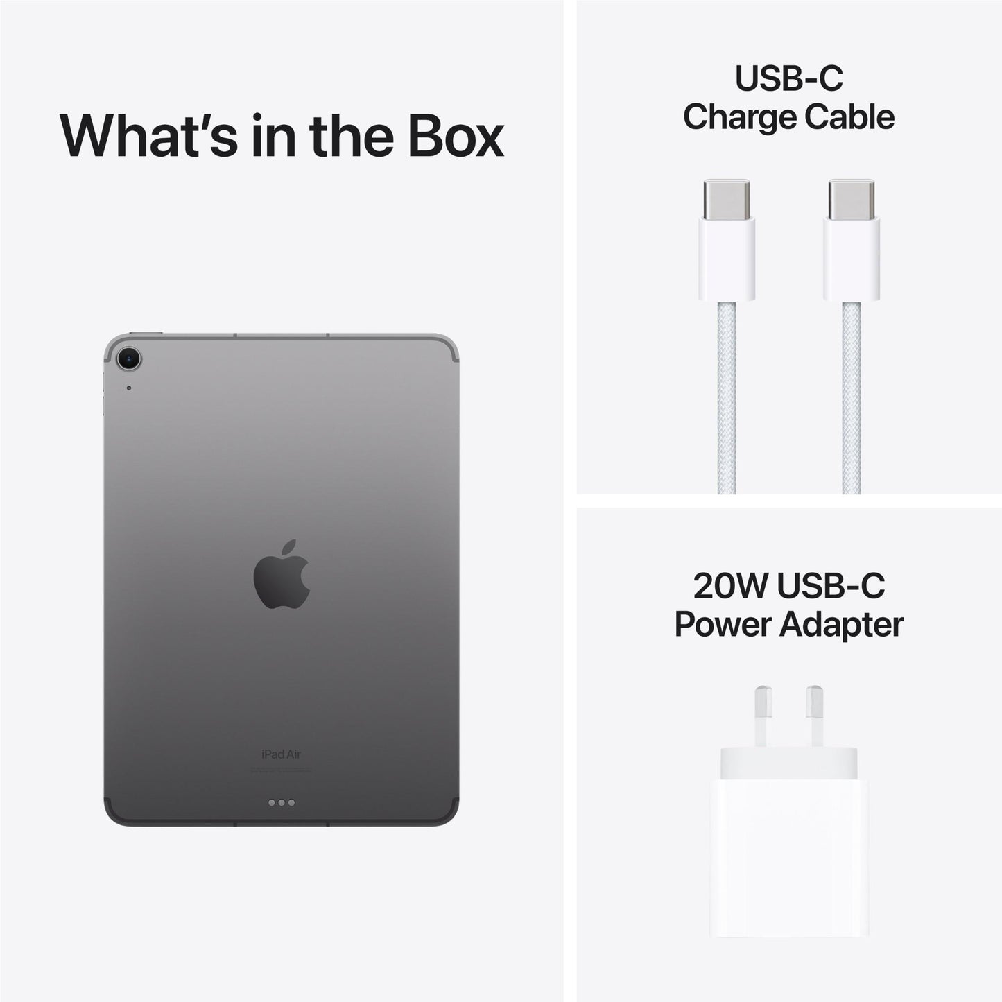 Apple iPad Air 11-inch M2 1TB Wi-Fi + Cellular (Space Grey)