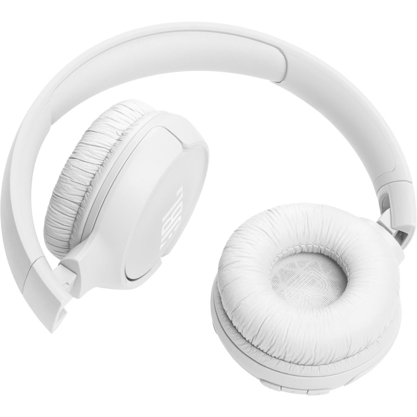 JBL Tune 520BT Wireless On-Ear Headphones (White)