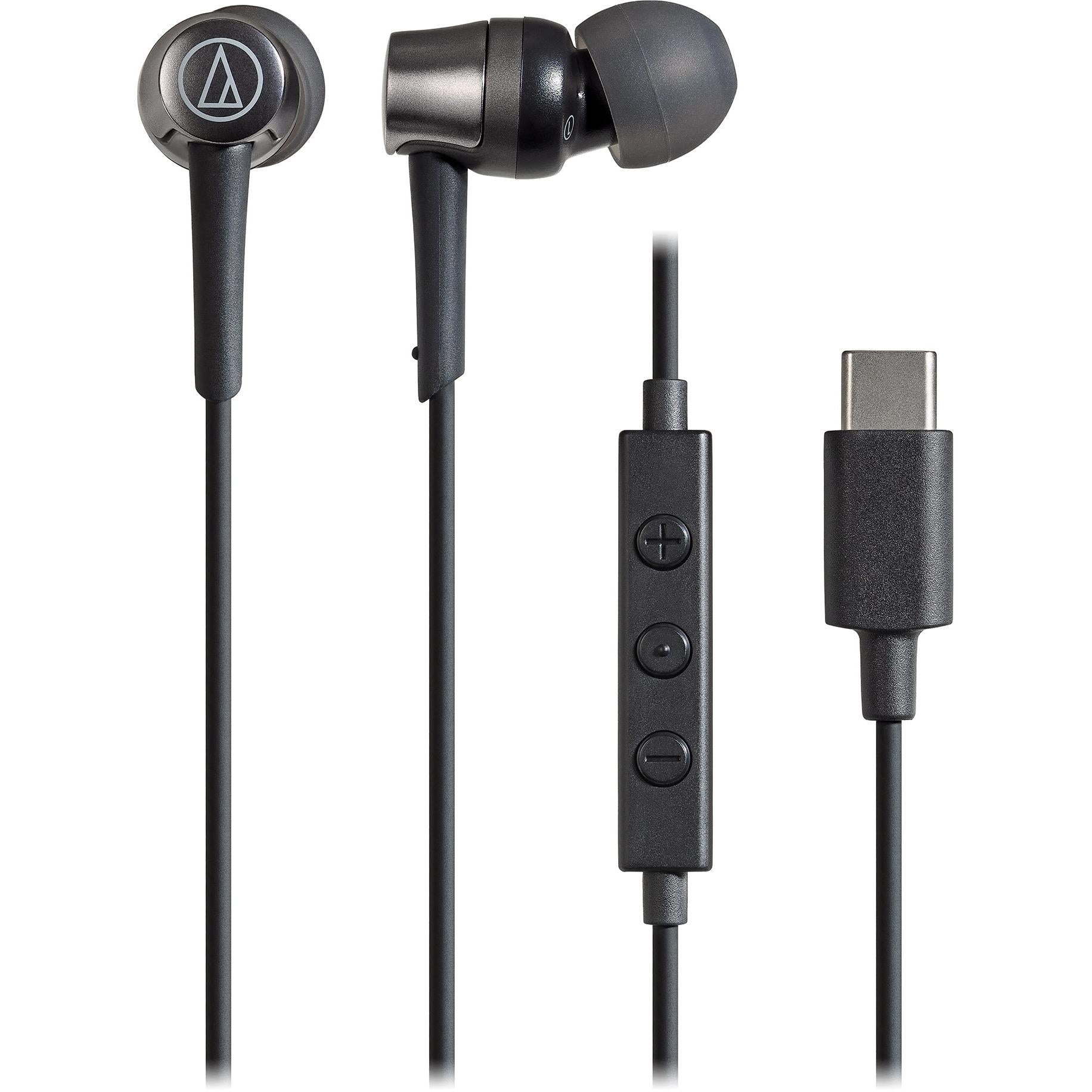 Audio-Technica USB-C In-ear Headphones (Black)
