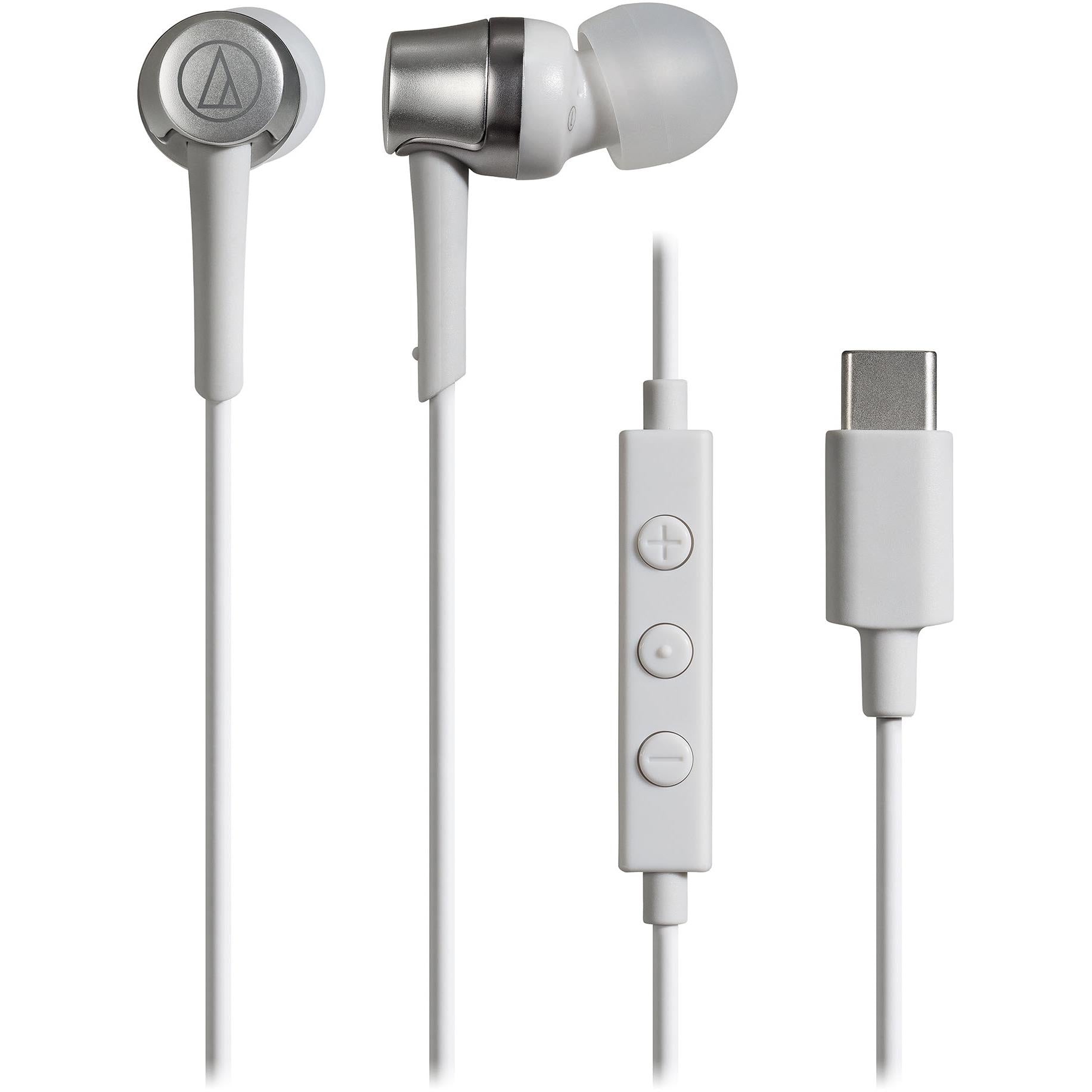 Audio-Technica USB-C In-ear Headphones (White)