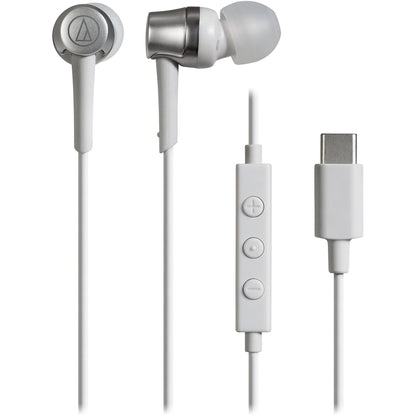 Audio-Technica USB-C In-ear Headphones (White)
