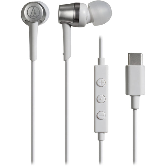 Audio-Technica USB-C In-ear Headphones (White)
