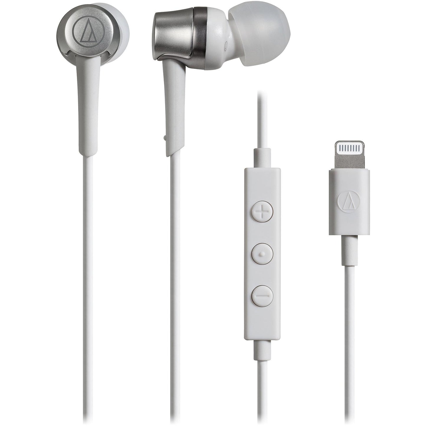 Audio-Technica Lightning In-ear Headphones (White)