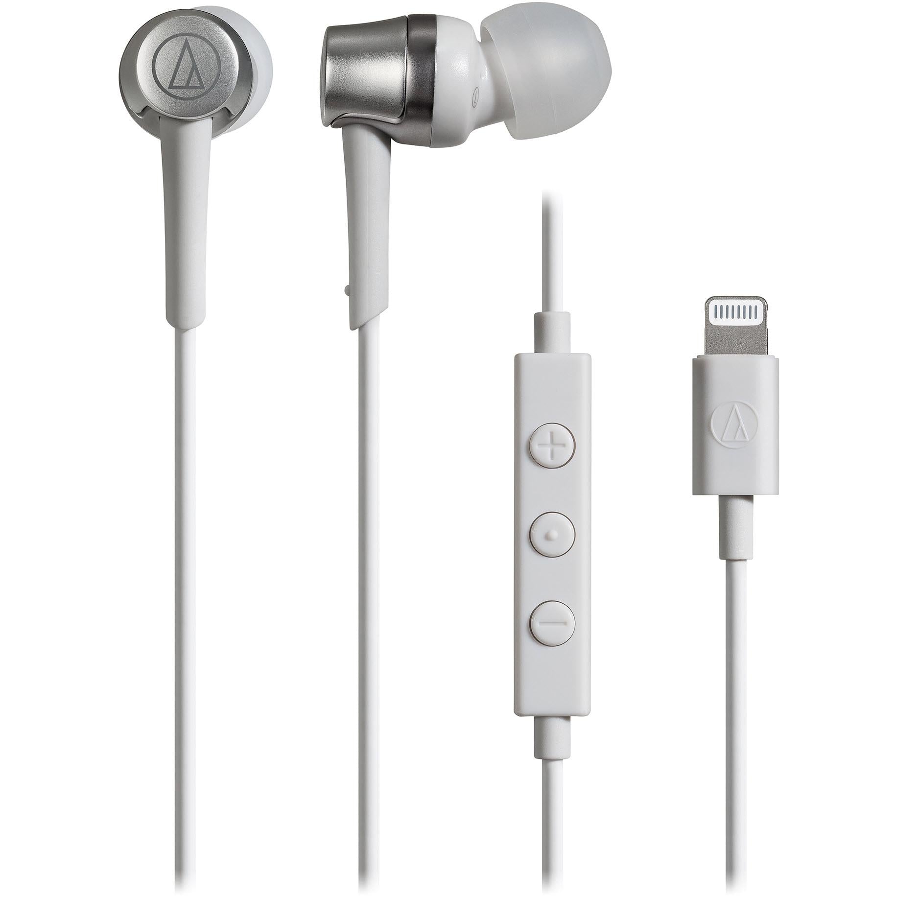 Audio-Technica Lightning In-ear Headphones (White)