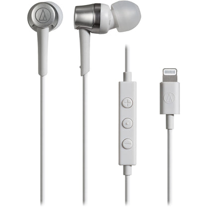 Audio-Technica Lightning In-ear Headphones (White)