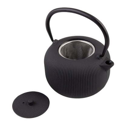 Teaology Serenity Cast Iron Teapot - 700ml - Black