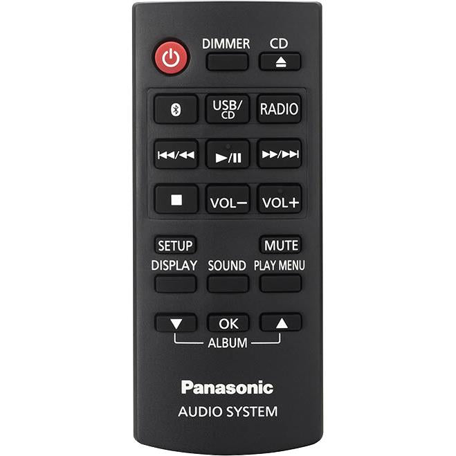 Panasonic 80W CD Micro Audio System with Bluetooth