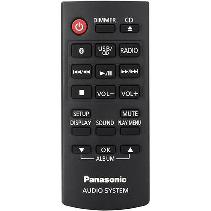 Panasonic 80W CD Micro Audio System with Bluetooth