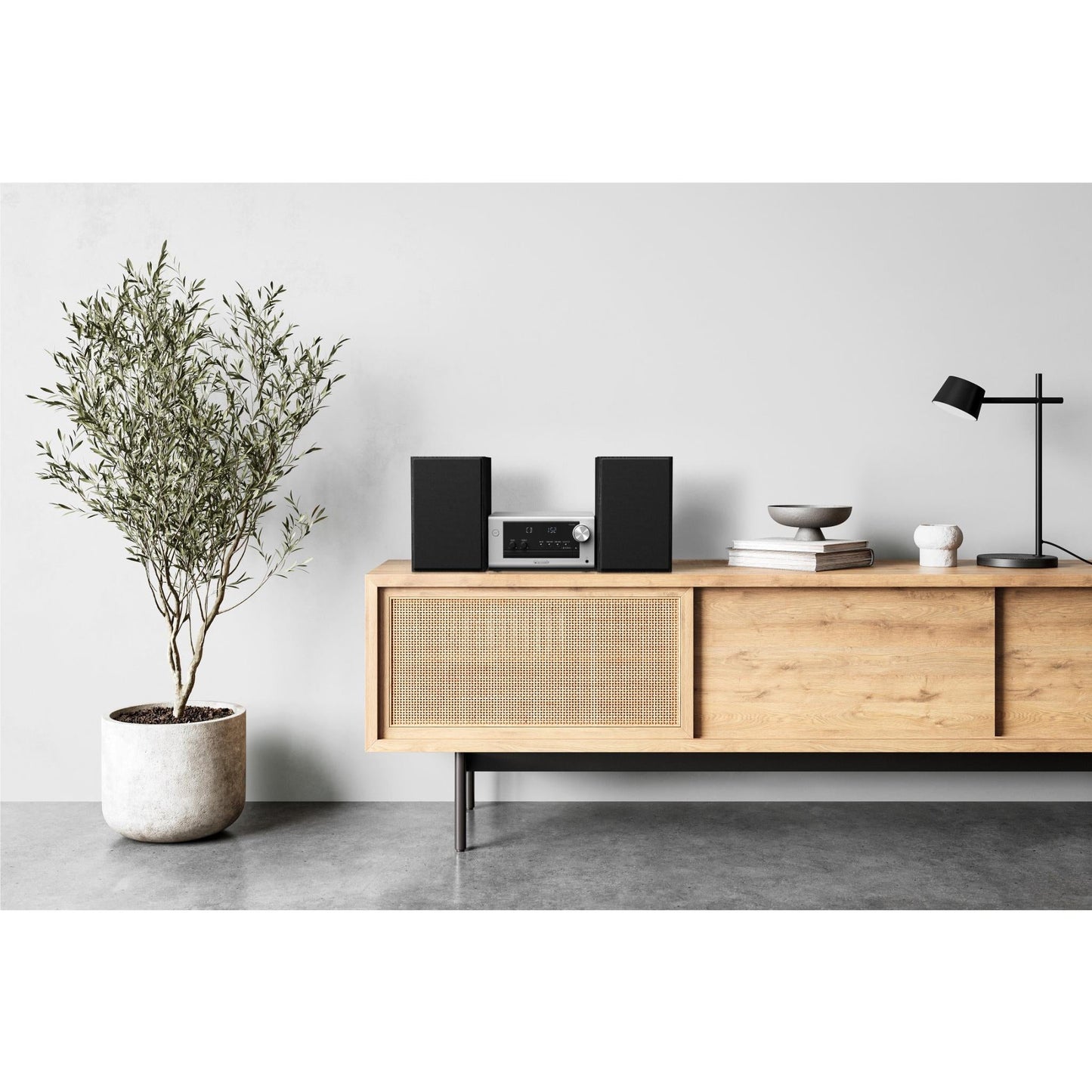 Panasonic 80W CD Micro Audio System with Bluetooth